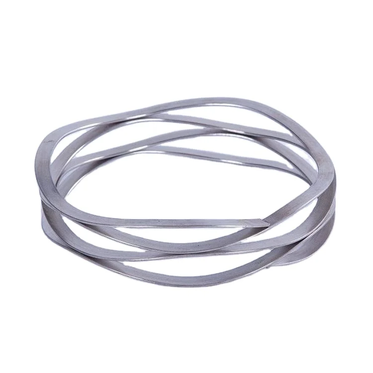 Multiturn Wave Springs for bearing Carbon / Stainless Steel Size 10mm-200mm