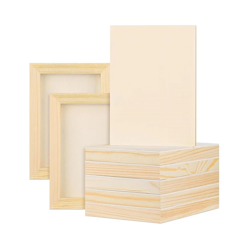 High Quality Wooden Panels Canvas Unfinished Craft Wood Boards Panels for Art Crafts