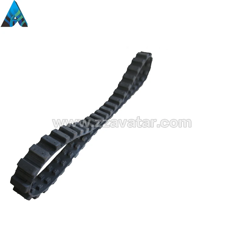 Sale rice harvester rubber track 1428.75x40x31.75/ rubber track for lawn mower