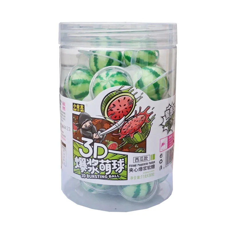 4D Modeling Halal Sweets Jam Centered Gummy Eyeballs Candy Confectionery Candy