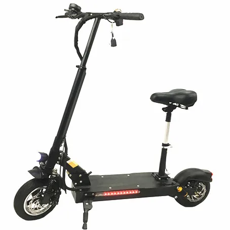 Chinese factory FLJ  T10  single motor 48V 1200W electric scooter with 10inch wheels electric scooter for adult