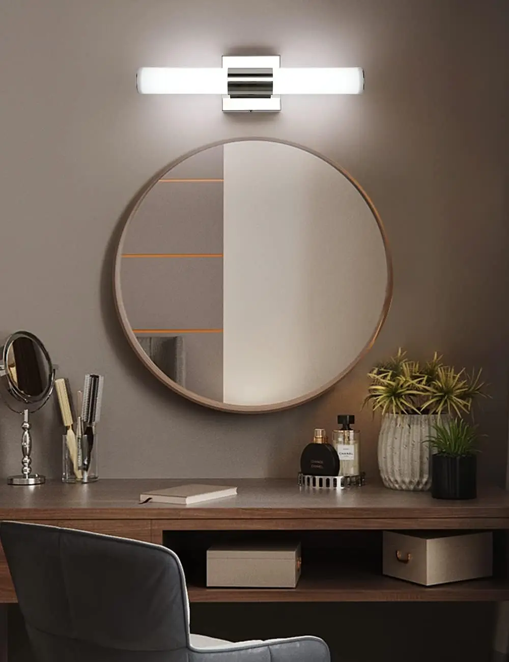 36 Inch Wall Mount Contemporary Indoor Bathroom Light Fixtures for Bathroom Living Room,Suitable for Damp Location,ETL Certified