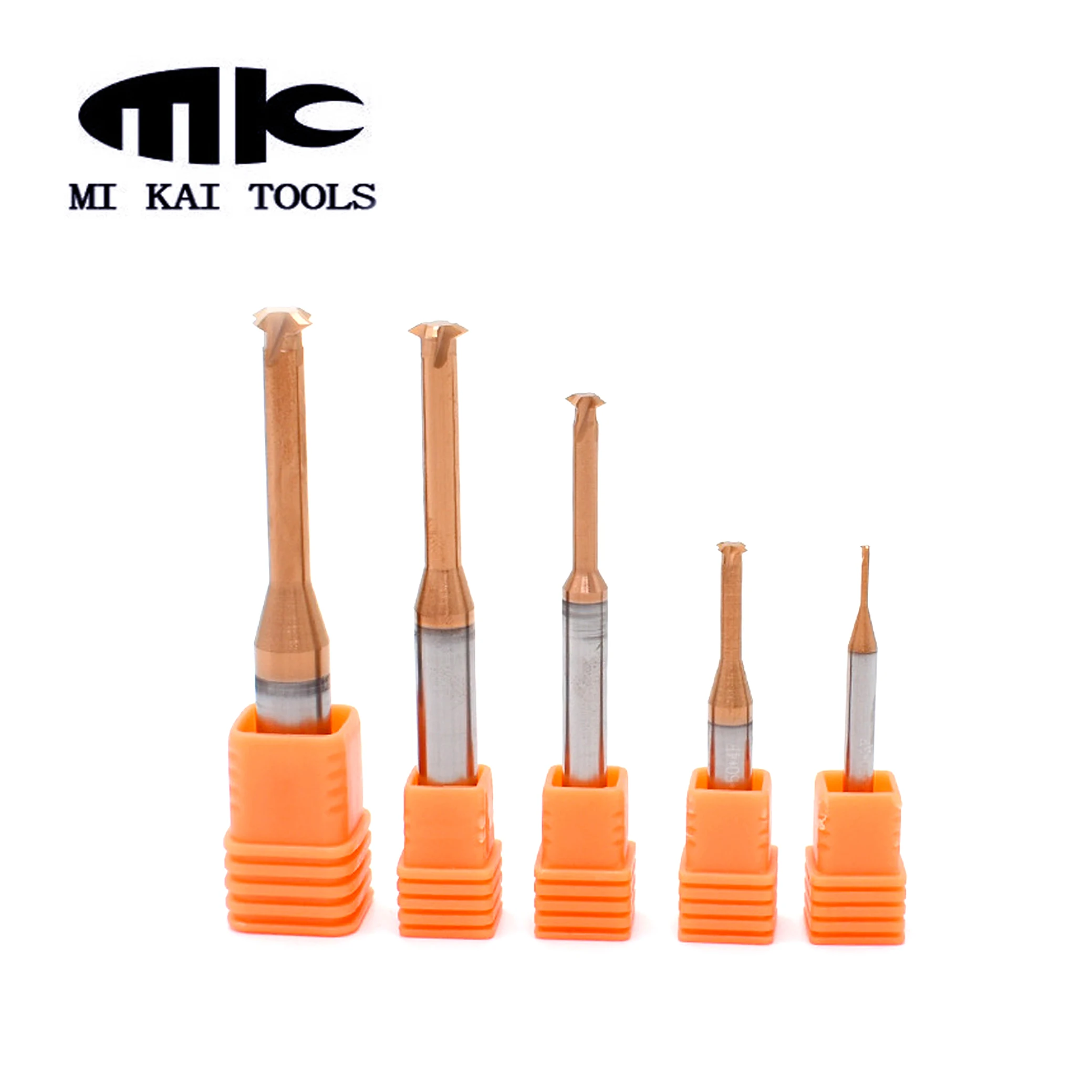 MK Single Tooth Tungsten Steel Thread End Mill Thread Milling Cutter For Stainless Steel