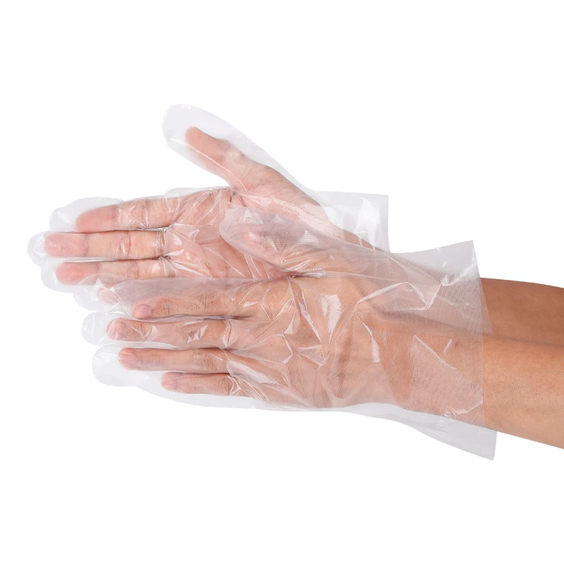 Недорогие одноразовые пластиковые перчатки для мытья посуды