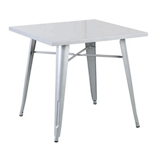 SEB Hot Sale Colorful Metal Industrial Silver High Bar Stool Tables Furniture For Kitchen And Restaurant