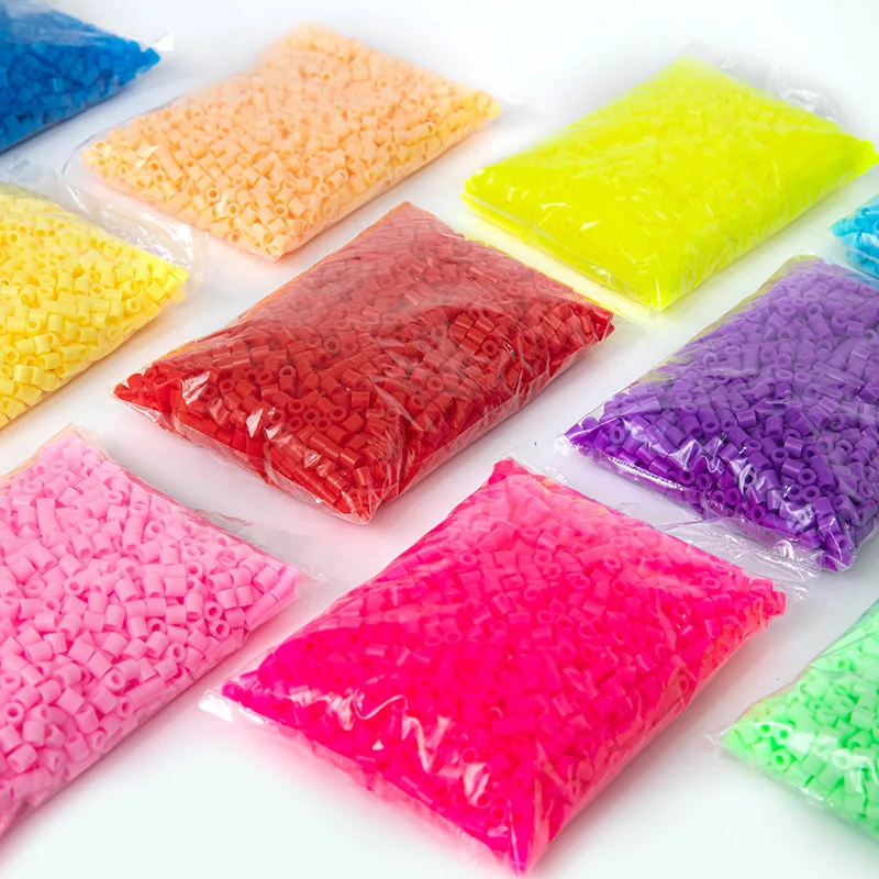 Custom Perler Beads 5mm Bulk Plastic 72 Colors Diy Puzzle Game Perler Fused Beads