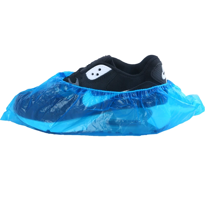 Factory cheap wholesale high quality disposable pe plastic rian shoes cover use for waterproof