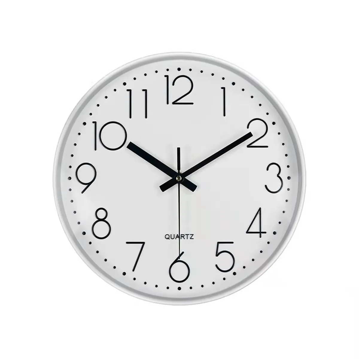 Custom logo Clock Face 8-inch 20cm Living Room Mute Fashion Stereo Nordic Style Home Wall 3d OEM/ODM
