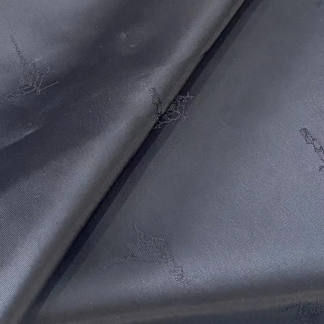 high quality hot sale jacquard lining polyester/viscose taffeta woven fabric for bag lining