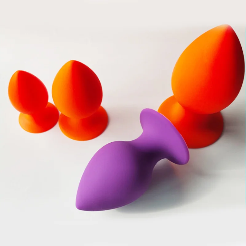 Wholesale Sex Toys Adult Silicone Butt Anal Plug Round Small Size Sex Toy Anal Plug For Couples