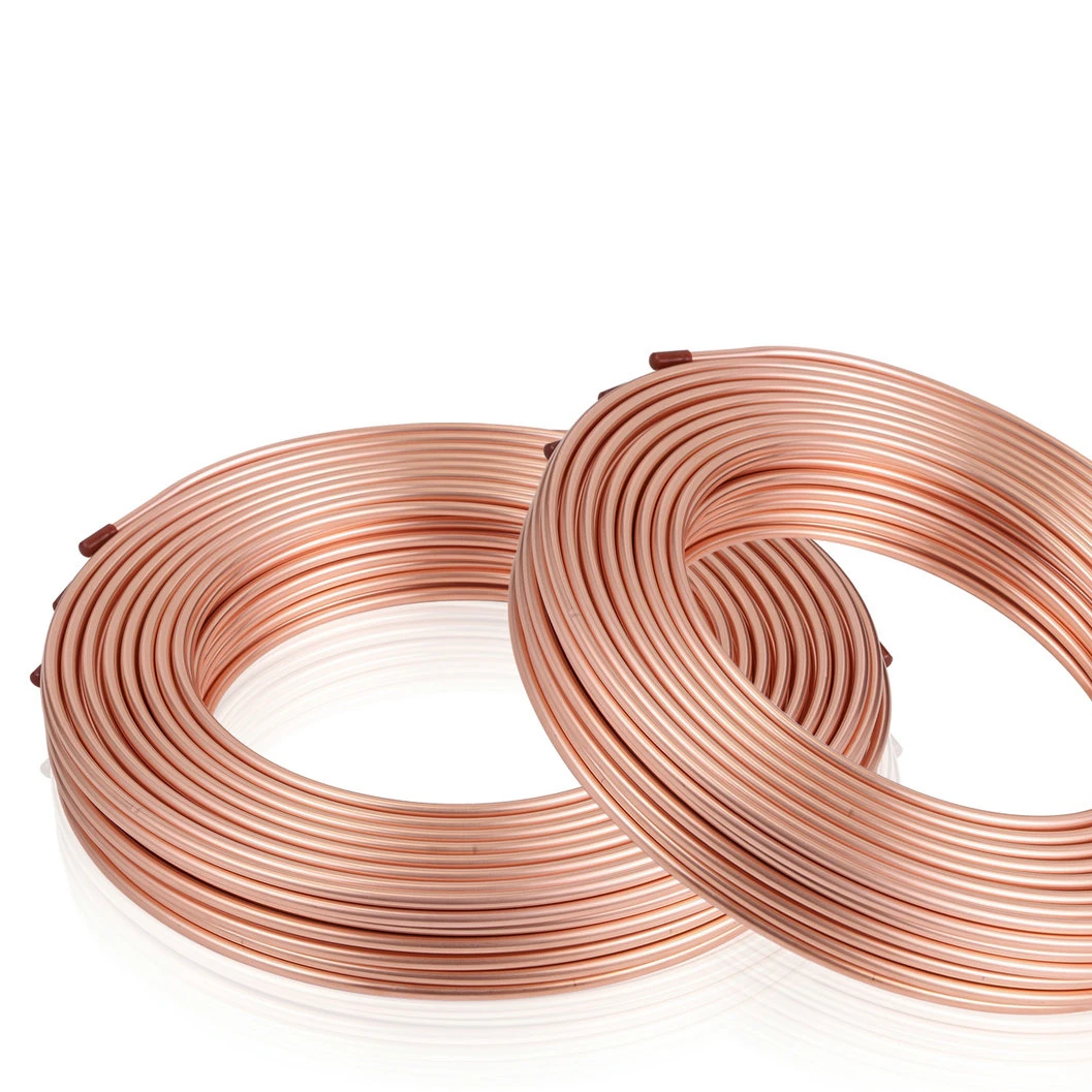 ASTM  C23000 Capillary Copper  Coil Tube pipe  copper tube copper pipe  for medical field