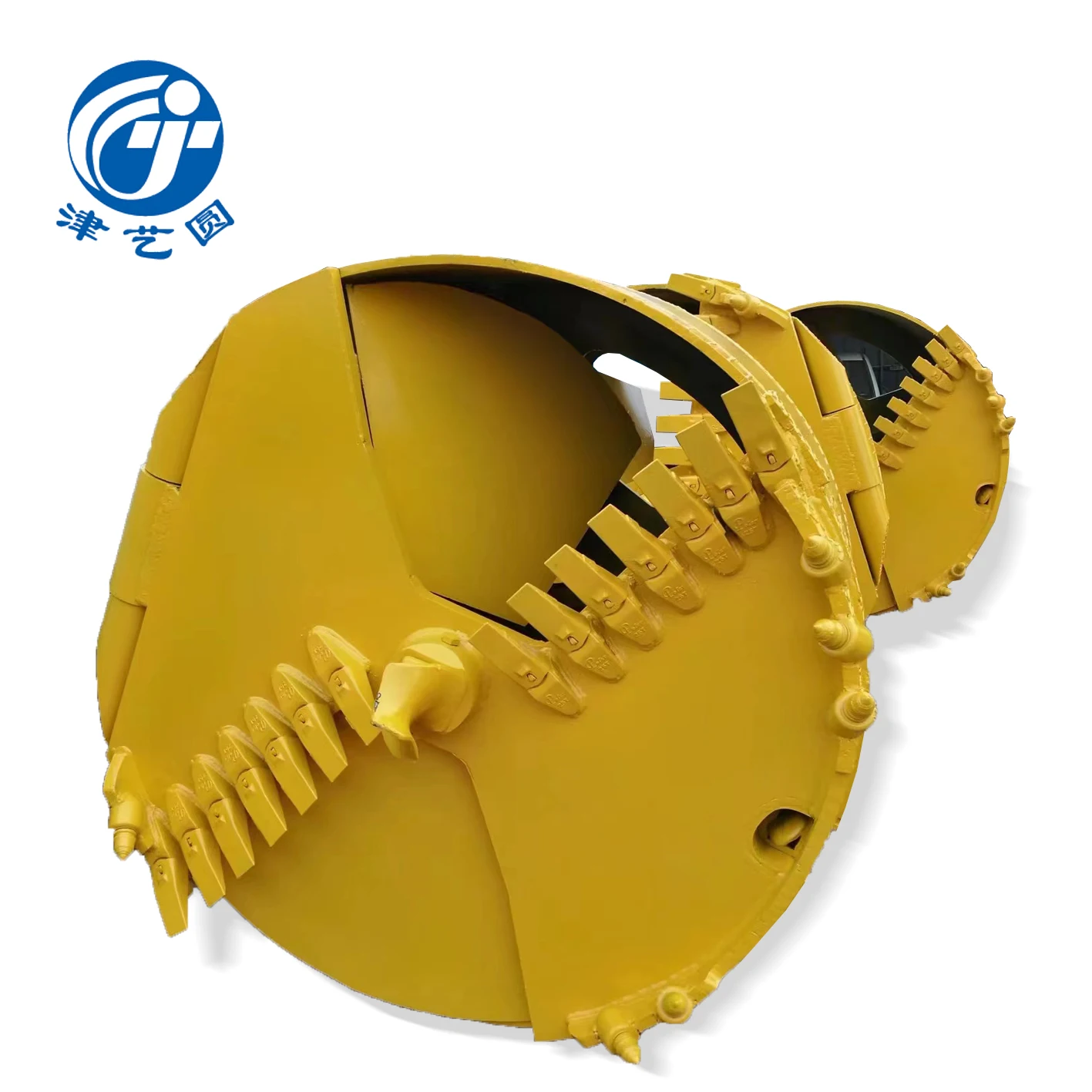 Good quality seamless steel excavator bucket Match drilling bucket barrel rotary drilling rig