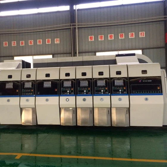 
Fully Automatic Corrugated Carton Box Making Flexo Die Cutting Printing Machine 