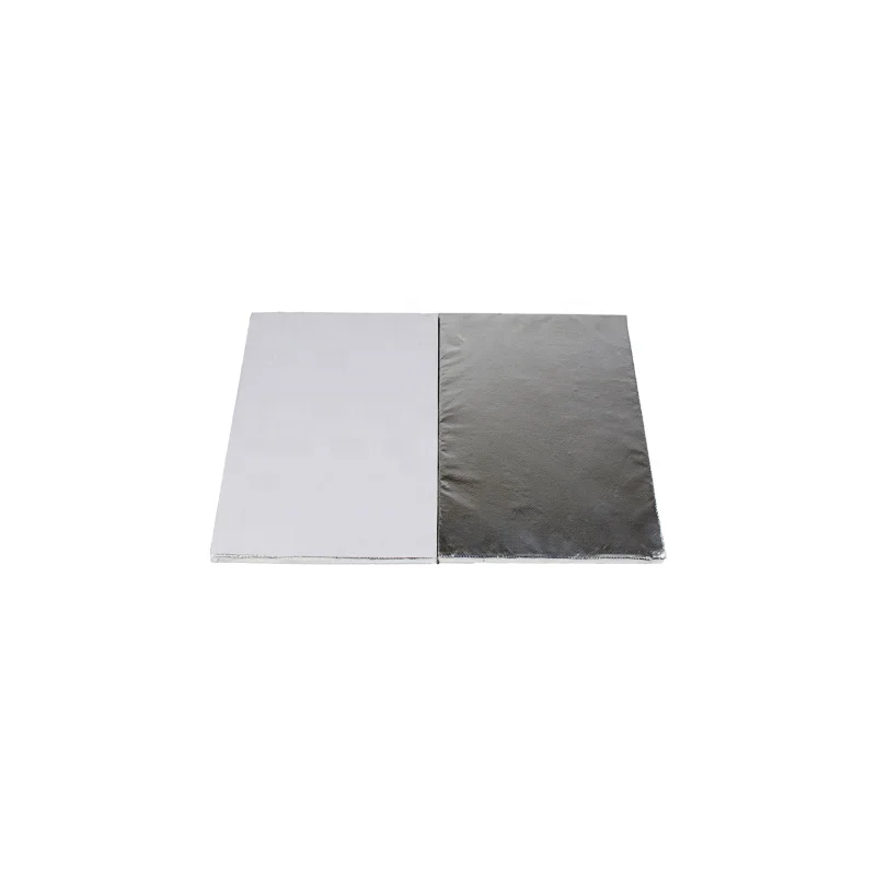 Junai Low Thermal Conductivity Aluminum Foil / Pe Foil / Glass Fiber Cloth Coated Thermal Insulation Industrial Nano Board