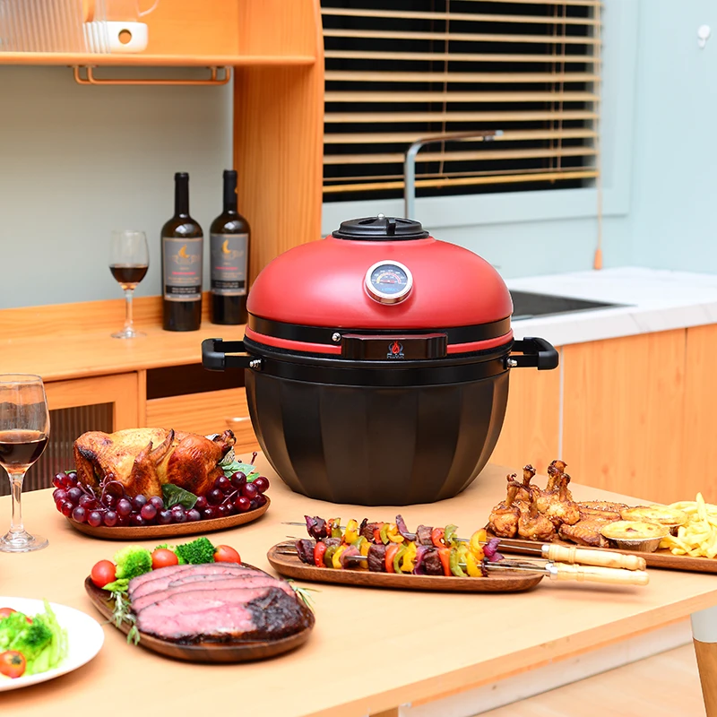 Новый запатентованный керамический термометр kamado для приготовления яиц на