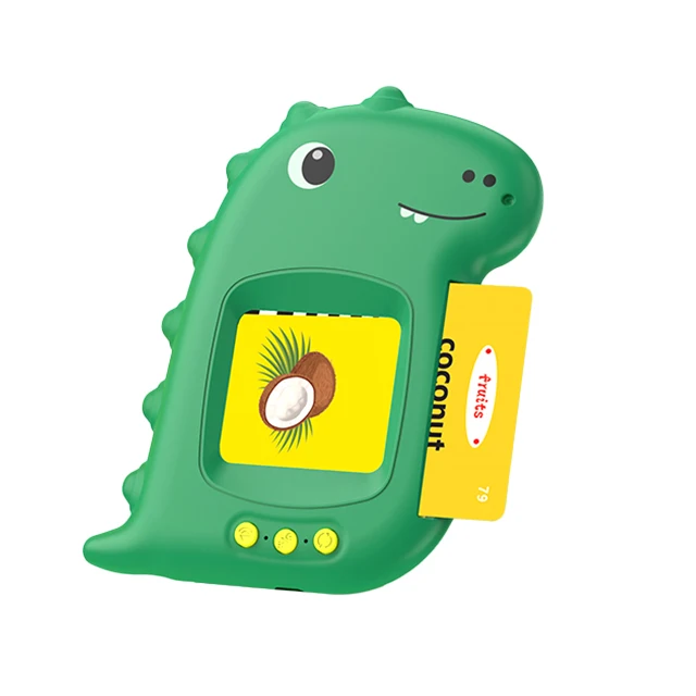 Multi Functional Toddler Educational Toy Kids Electronic Cognitive Cards Talking Flash Card Machines Card Reader Toy