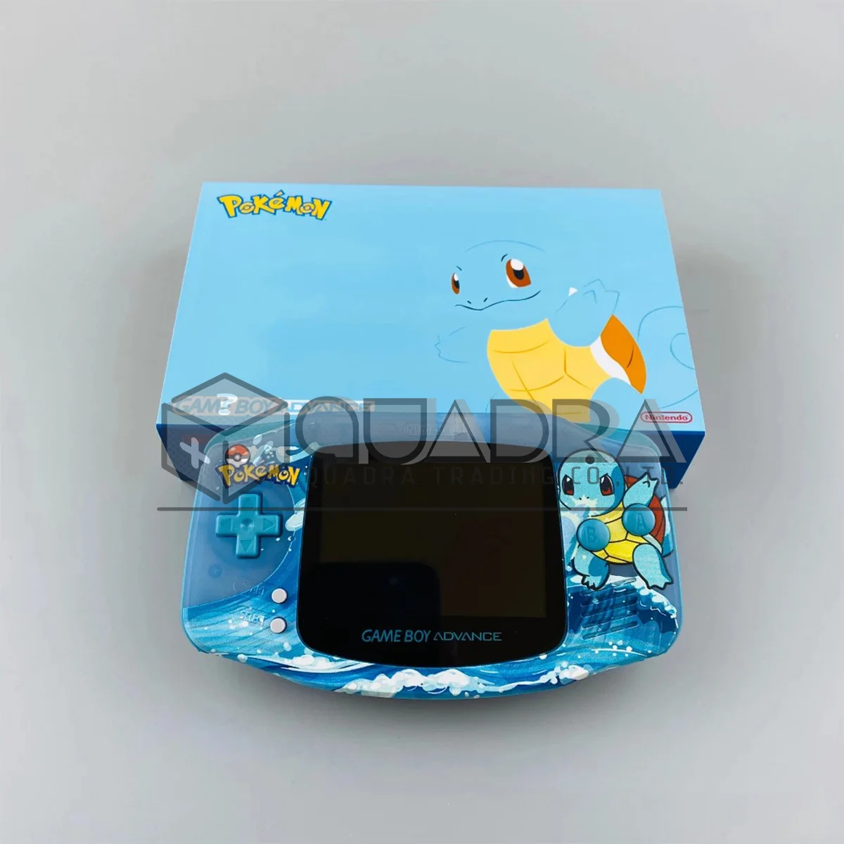  Squirtle Blue Shell подсветка IPS экран видео геймпад игровая консоль для Nintendo Gameboy Advance