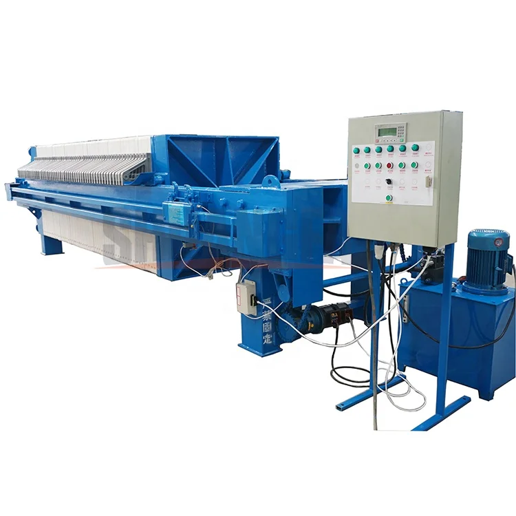 Automatic Plate Shifting Wastewater Treatment Chamber Filter Press Equipment