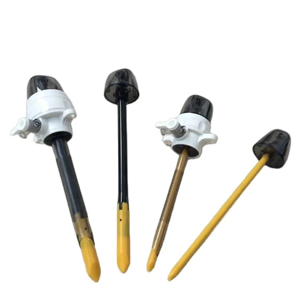 Geyi factory price surgical disposable bladeless trocar disposable laparoscopic instrument