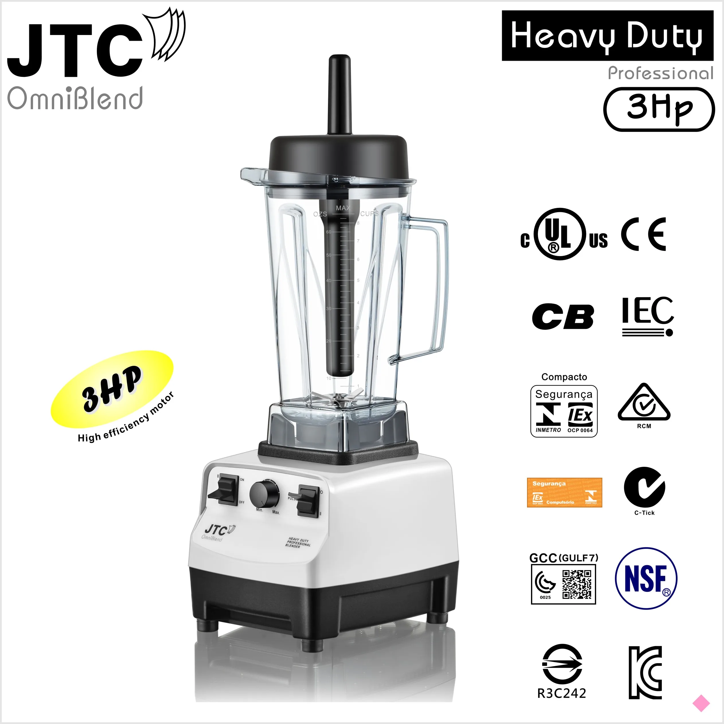 Heavy Duty Commercial Blender Grade Blenders Mixer Fruit Blender