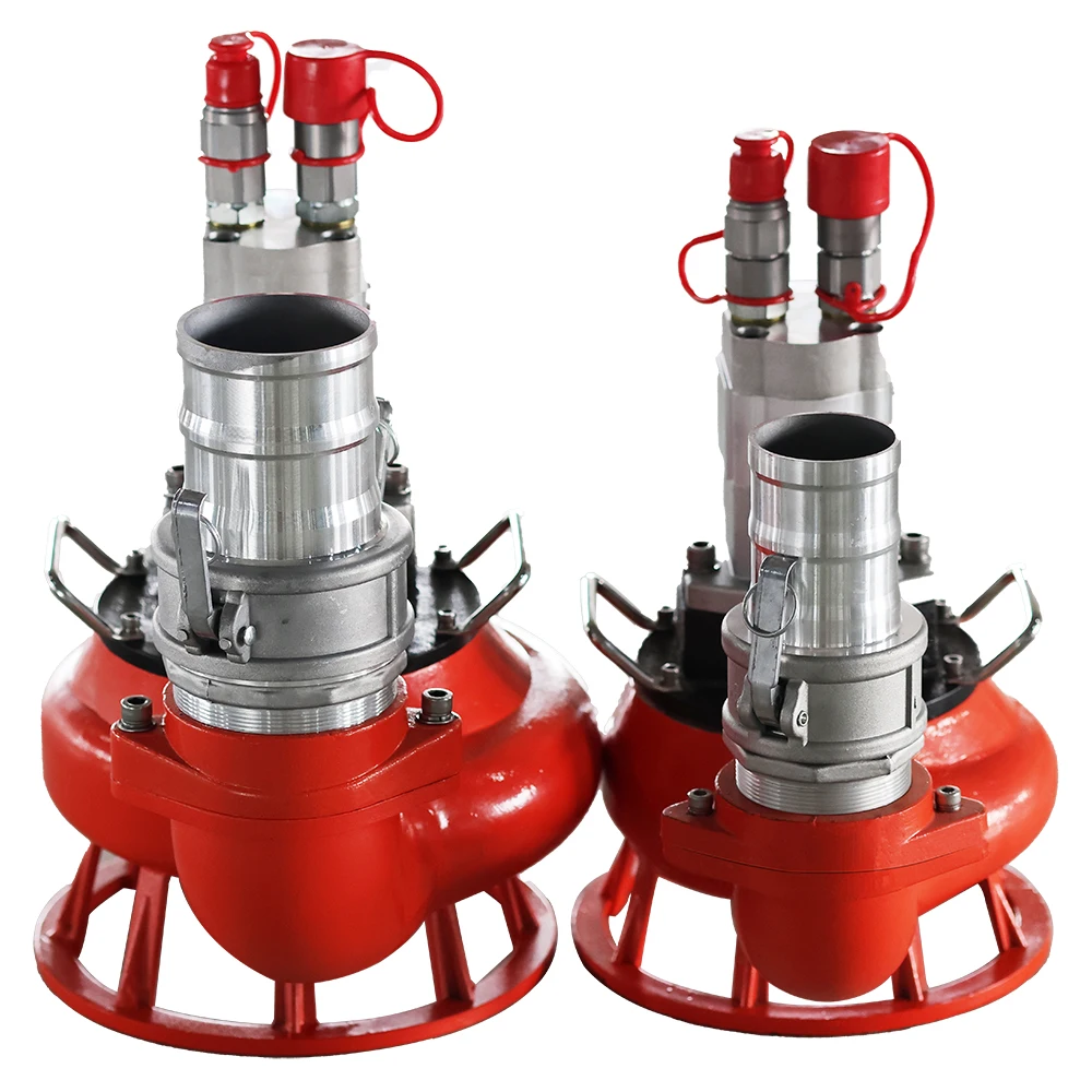 Selam 4 inch hydraulic sewage pump used in water emergency rescue