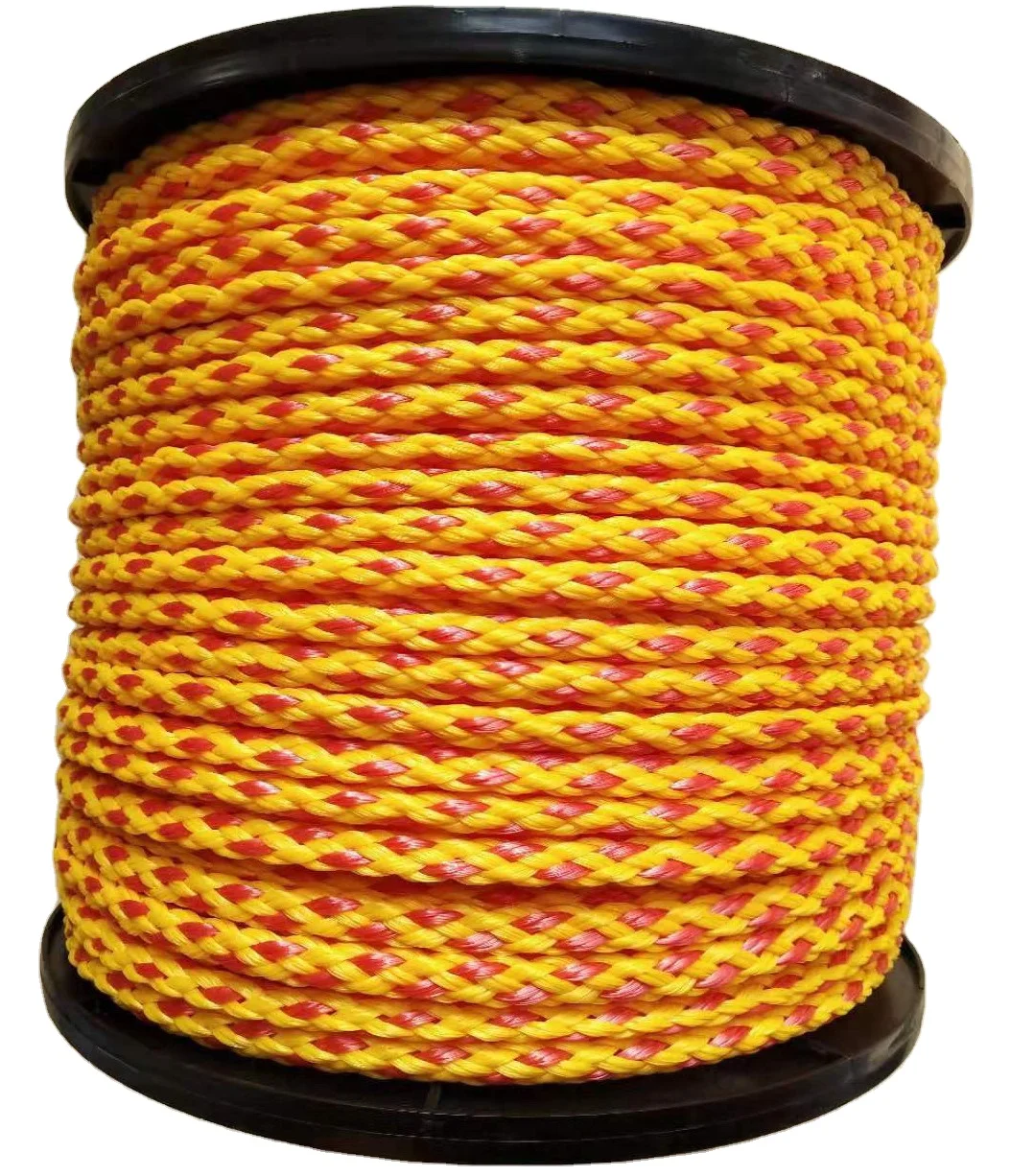 Factory direct sales PP/PE Hollow Braided Rope, Polypropylene Hollow Braided Ski Rope 6mm