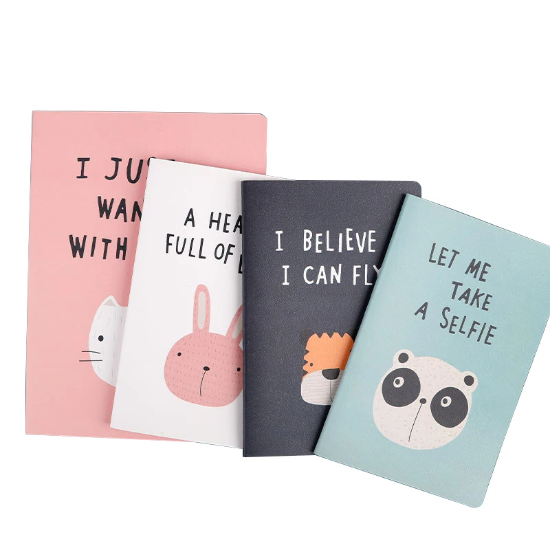 hot sell 2021 New Stationery Unicorn Cute Cartoon Kids Notebook And Plush Notebook For Student & School