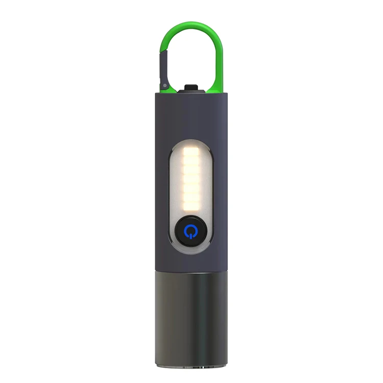 New Product Outdoor USB Rechargeable Battery Portable Mini LED Torch Flashlight
