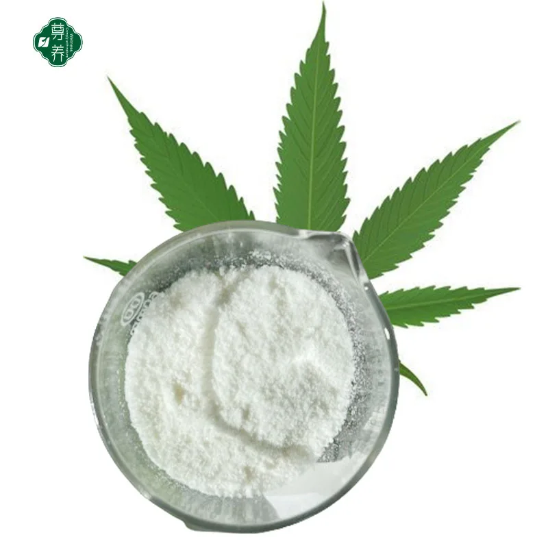 Чистый искусственный растительный экстракт натуральный 99.5% Cbd порошок травяной экстракт Cbd изолят