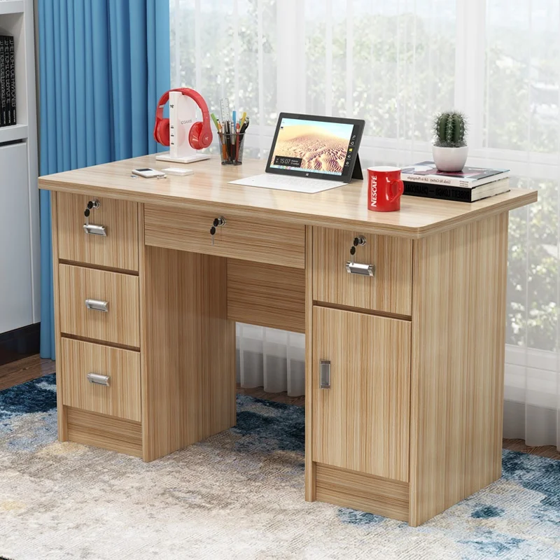 1.2m antique small size MDF cherry wood gaming  office computer desks