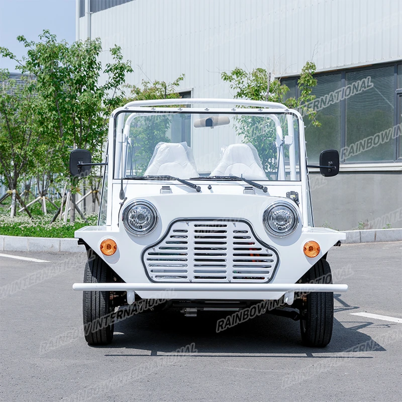 New Energy Vehicles Classic Street Legal Lithium 4 Persons Unframed 75km Beach Buggy Mini Moke For Sale