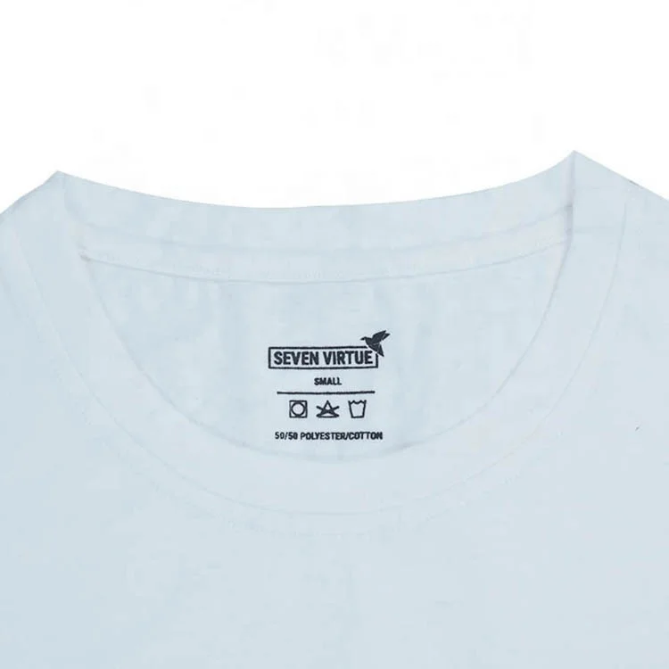  Американская трафаретная печать логотипа мужские чистые органические удлиненные футболки