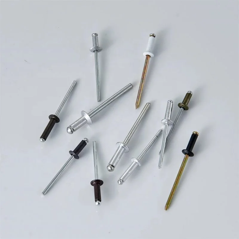 Factory Direct Sale Custom Break Mandrel Stainless Steel Aluminum Blind Rivet Rivet Pin Decorative Rivets