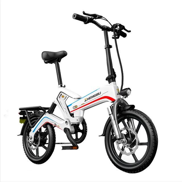 Electric bicycle Lightweight 48v 400w magnesium alloy lithium electric folding bike