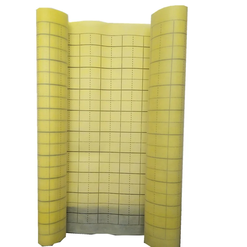Grid waterproofing roll PP+PE Roofing/underground underlay Repair Waterproof fabric membrane 20m