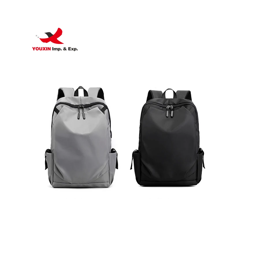 Factory Wholesale Wear-resisting School Backpack Headphone Jack Waterproof Business USB Laptop Bag Load-reduce Strap Travel Bag