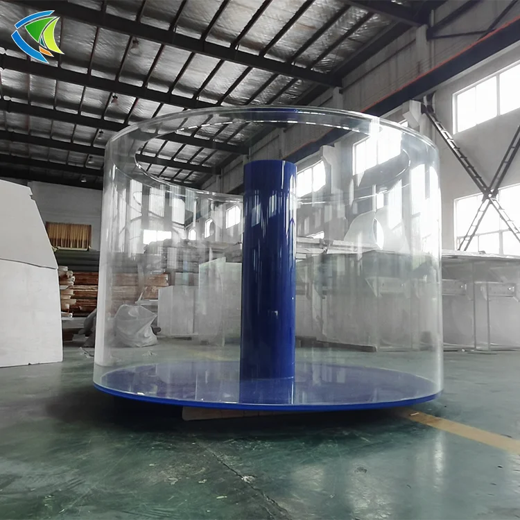 Jellyfish Lamp Aquarium Tank For Home, Vivid Perfect Ornament Aquarium Jellyfish Tank Acrylic Led low noise