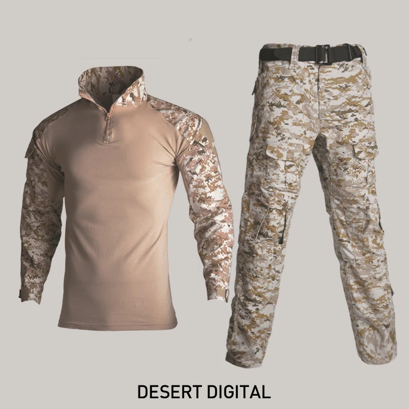 G3 Manufacturer wholesale camouflage CP training clothing ACU frog clothing long sleeved camouflage frog suit