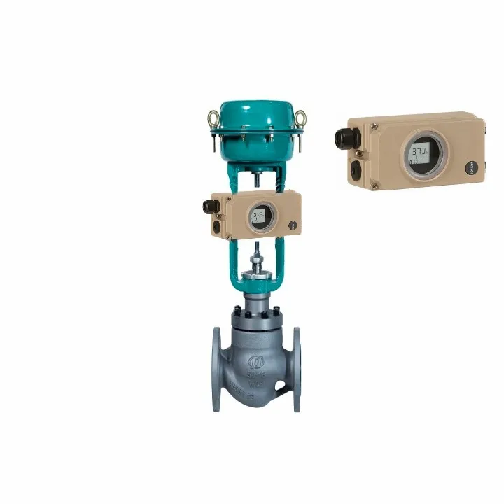 Pneumatic Control Valve With Samson Positioner 3730-0 3730-1 3730-2 3730-3 Valve Positioner Supplier As Stock