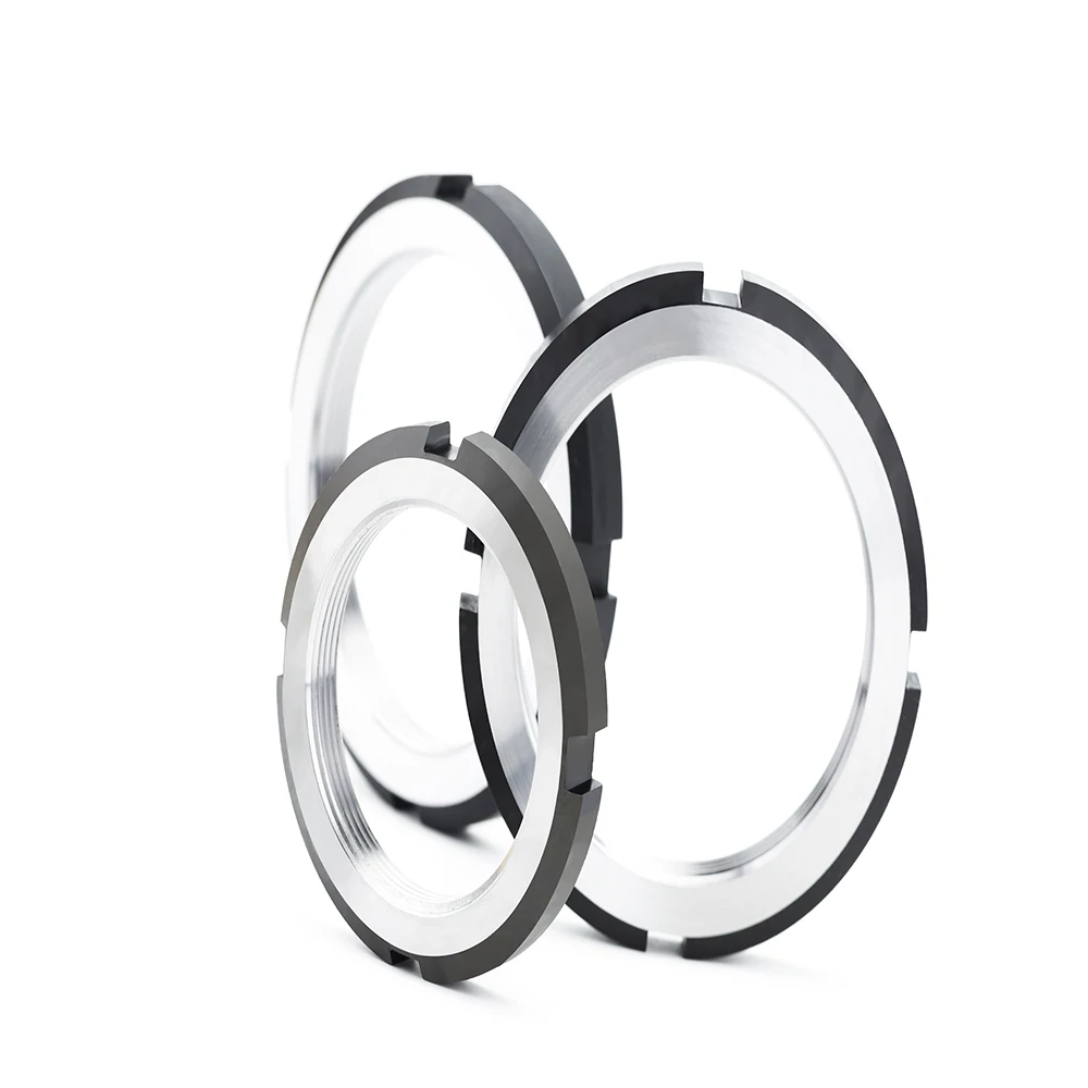 Factory Direct Supply Cnc Machining Used High Precision Lock Nuts AN Series Stainless Steel Lock Nuts