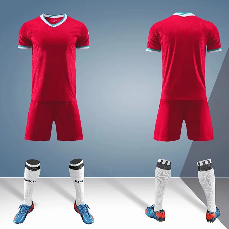 2020/21 New Design Club Blank Custom Cheap High Quality Football Jersey 100%Polyester Soccer Uniform