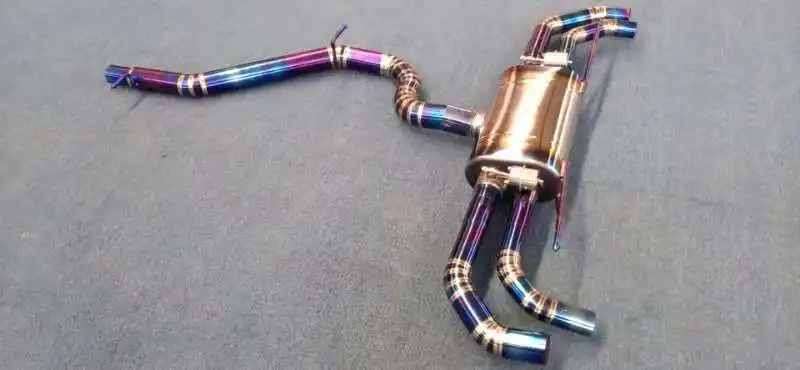 
High quality Stainless Steel exhaust system 4 outlets 2 outlets Catback exhaust for Audi s3 