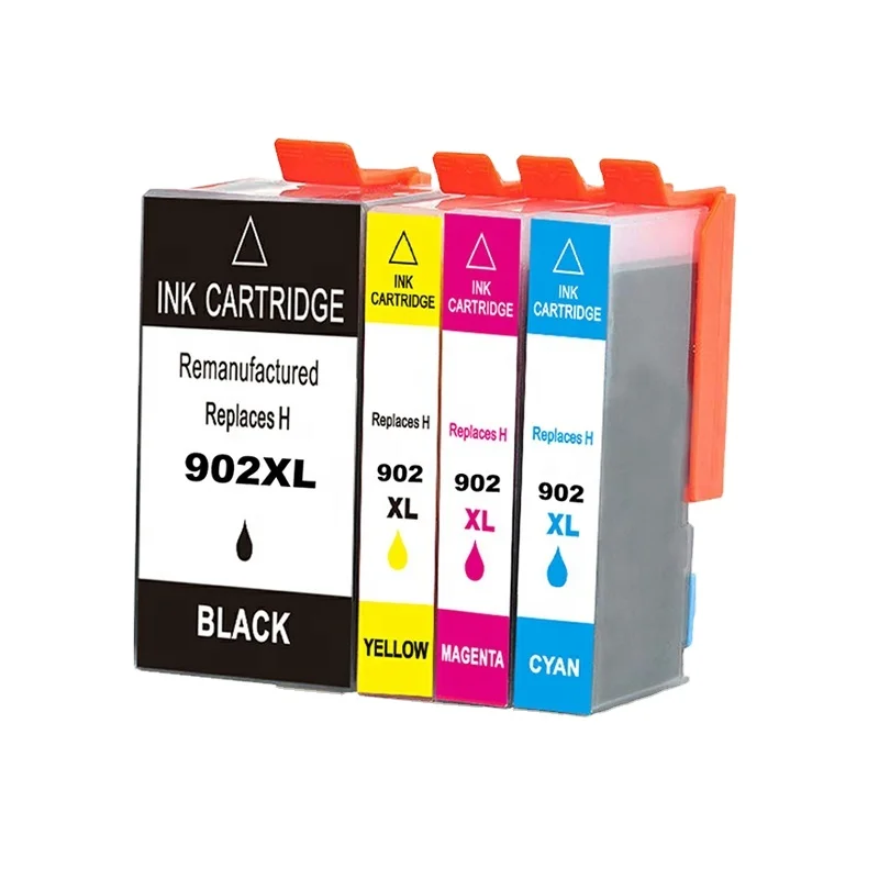 Проспект 902 902XL H902XL H902 906 906XL Совместимый струйный картридж для HP OfficeJet Pro 6954 6960 6962 6968 6975 6978 чернильный