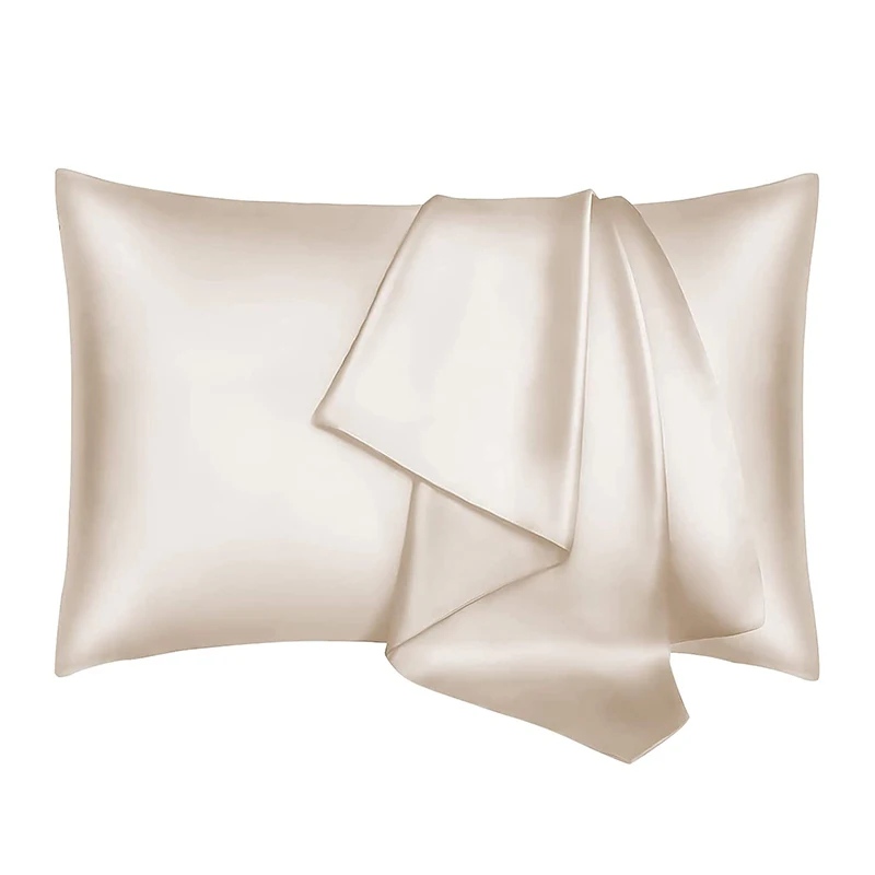 wholesale Super Soft Luxury satin Pillowcase Envelope Closure silky Pillow cover for hair and skin