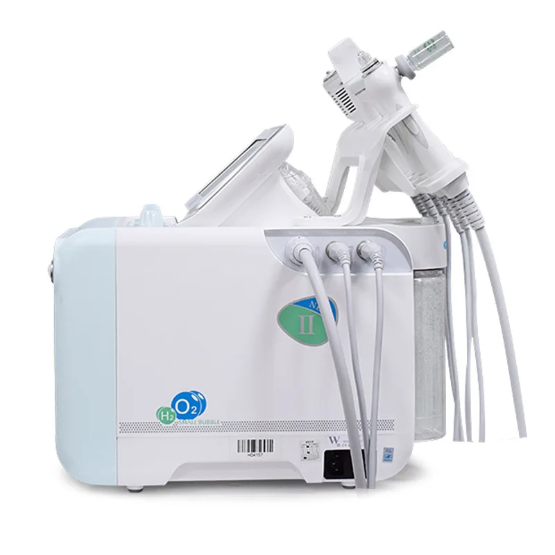 7 in 1 Hydro oxigen facial machine With Mirodermabrasion h2o2 clean facial jet peel cooling hydro spa beauty machine