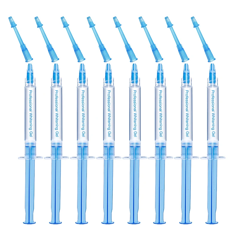 Factory Supplier Wholesale Private Logo 35%HP Bleaching Syringe Teeth Whitening Gel Non peroxide Teeth Whitening Gel