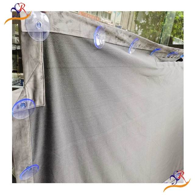 Factory Hot Sale Blackout Blinds And Suction cups Curtains
