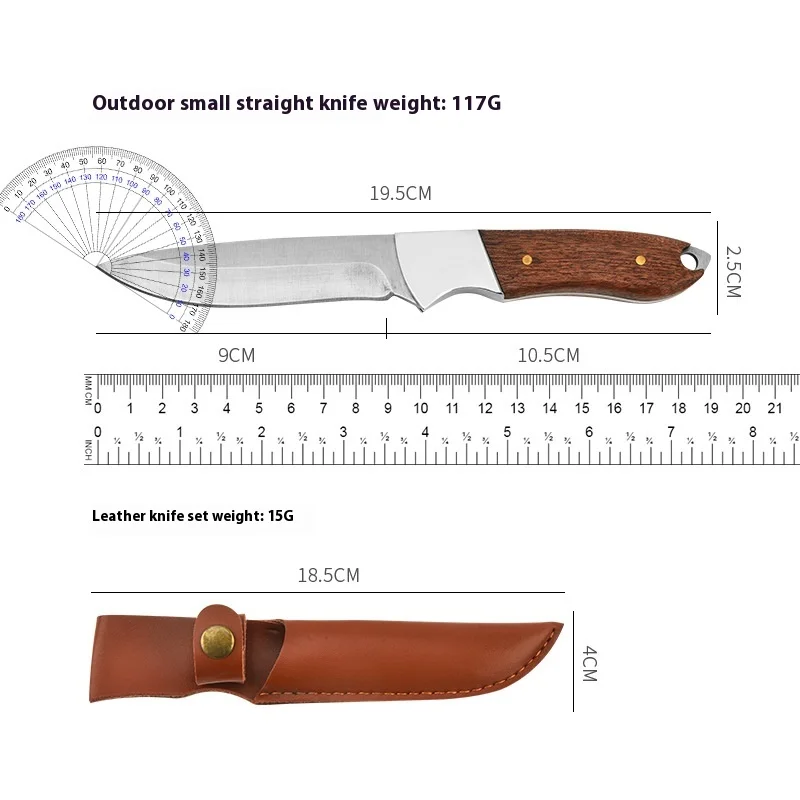 Hot Sale Best Design Professional Wooden Handle Stainless Steel Pocket Folding Knife Tactical Knife For Camping