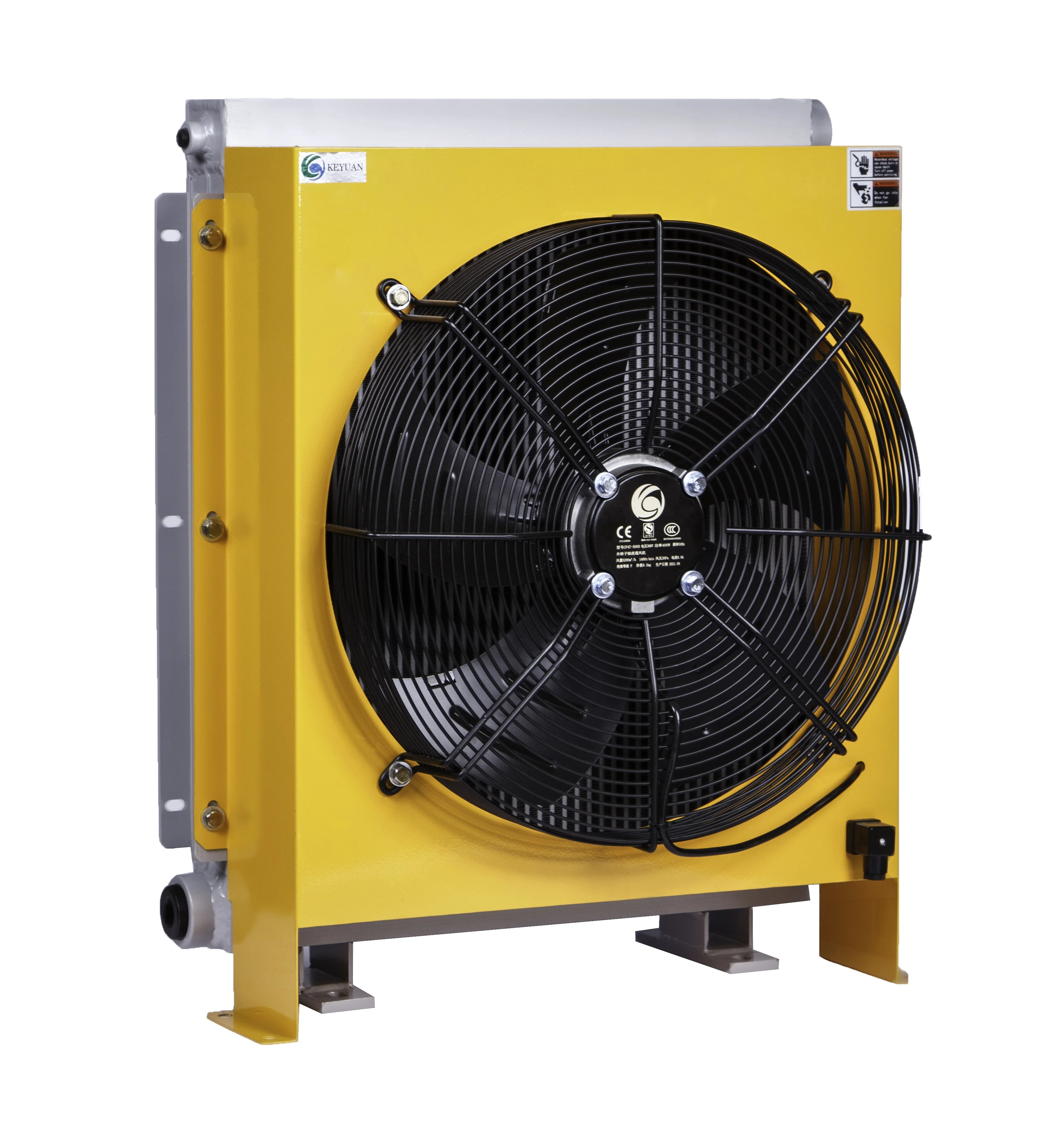 AH1680T-CA 300L/min Aluminum Hydraulic Oil Cooler Heat Exchanger For Industrial Press Machine