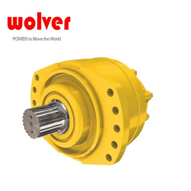 Variable Displacement Motor High Torque Poclain MS25 Hydraulic Motor